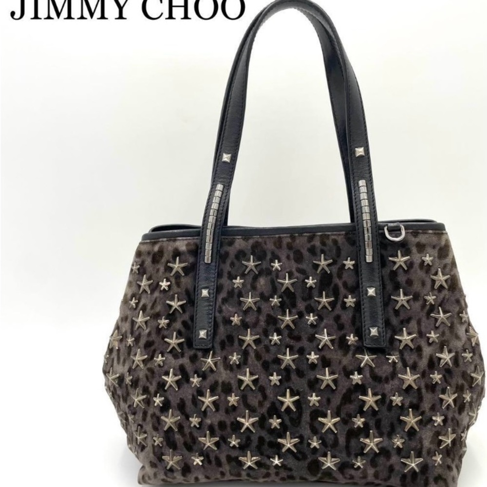 Jimmy Choo Star Studded Tote/Handbag